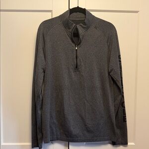 Lululemon Athletica Charcoal Gray Soulcycle Pullover